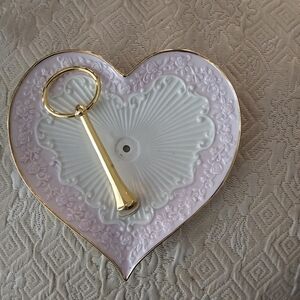 Lenox's heart-shaped candy dish
